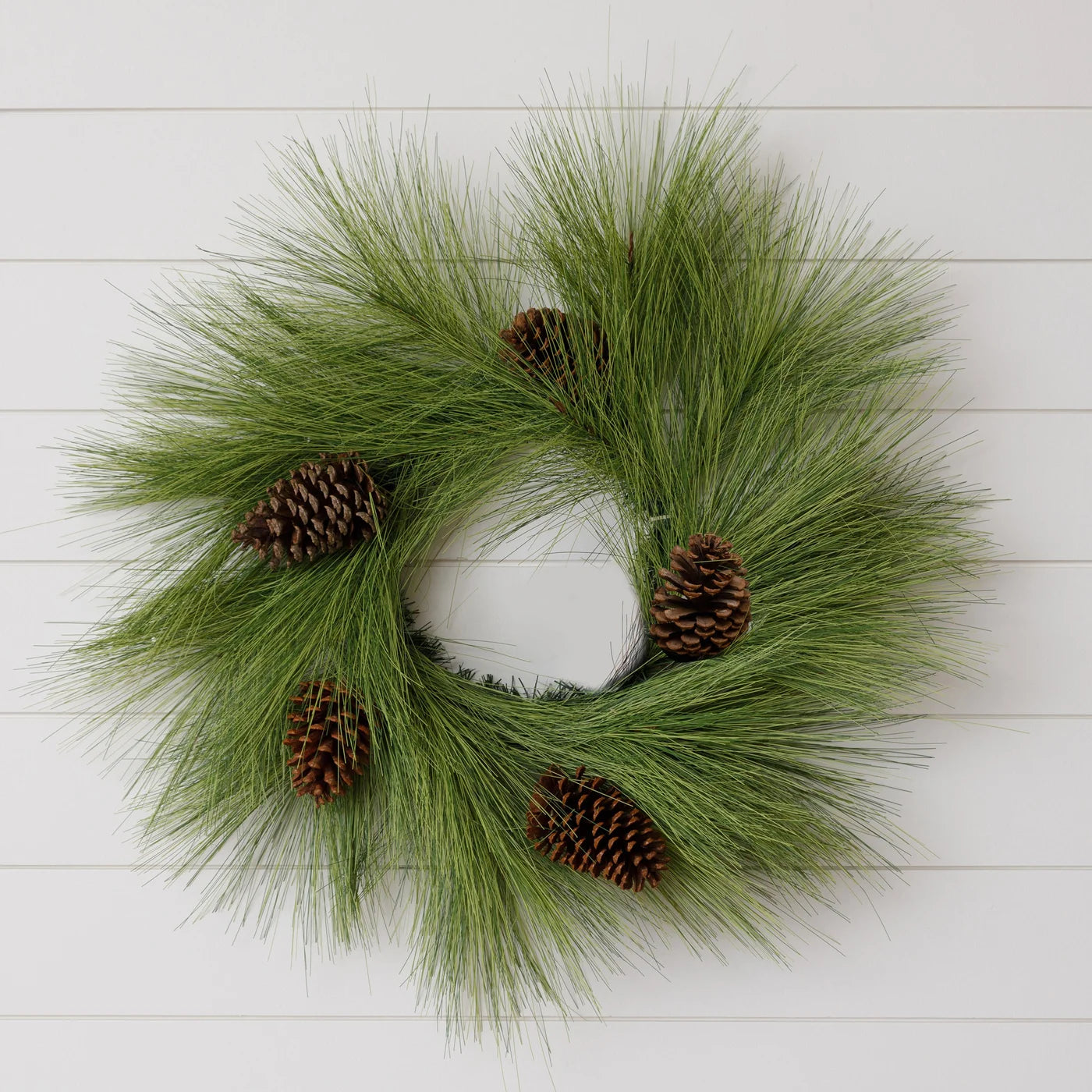 Wreath - White Pine And Pine Cones